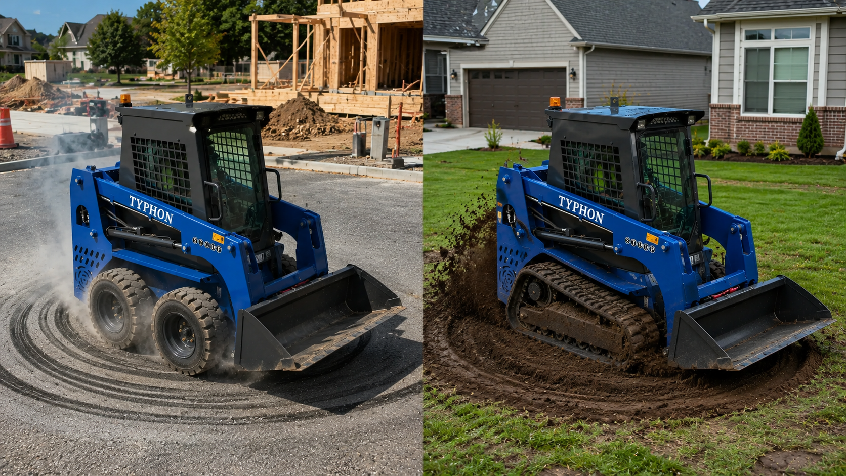 STOMP 509 skid steer