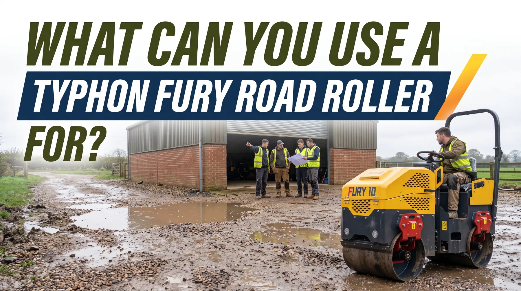 What Can You Use a TYPHON FURY Road Roller For?