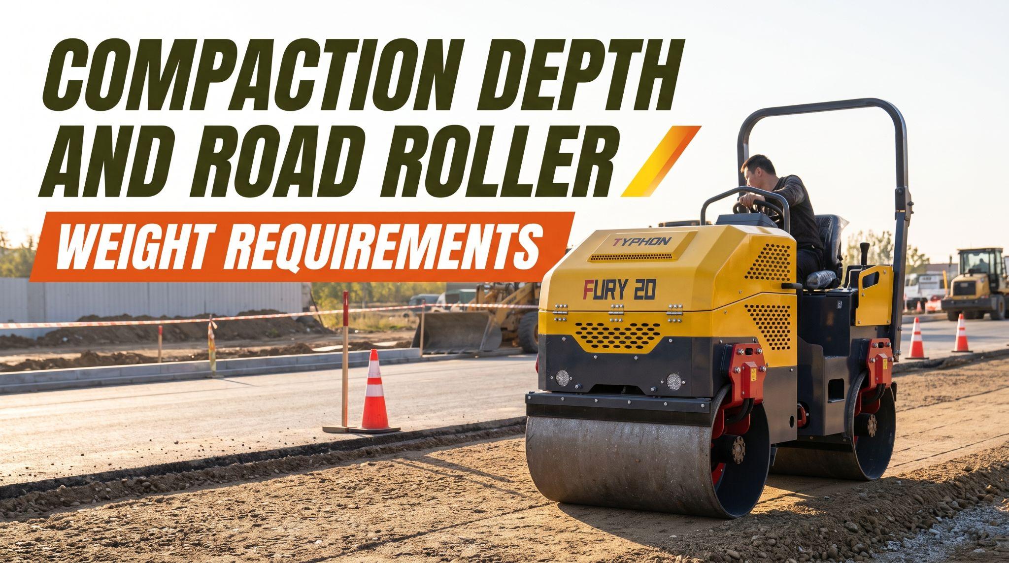 Compaction Depth and Road Roller Weight Requirements